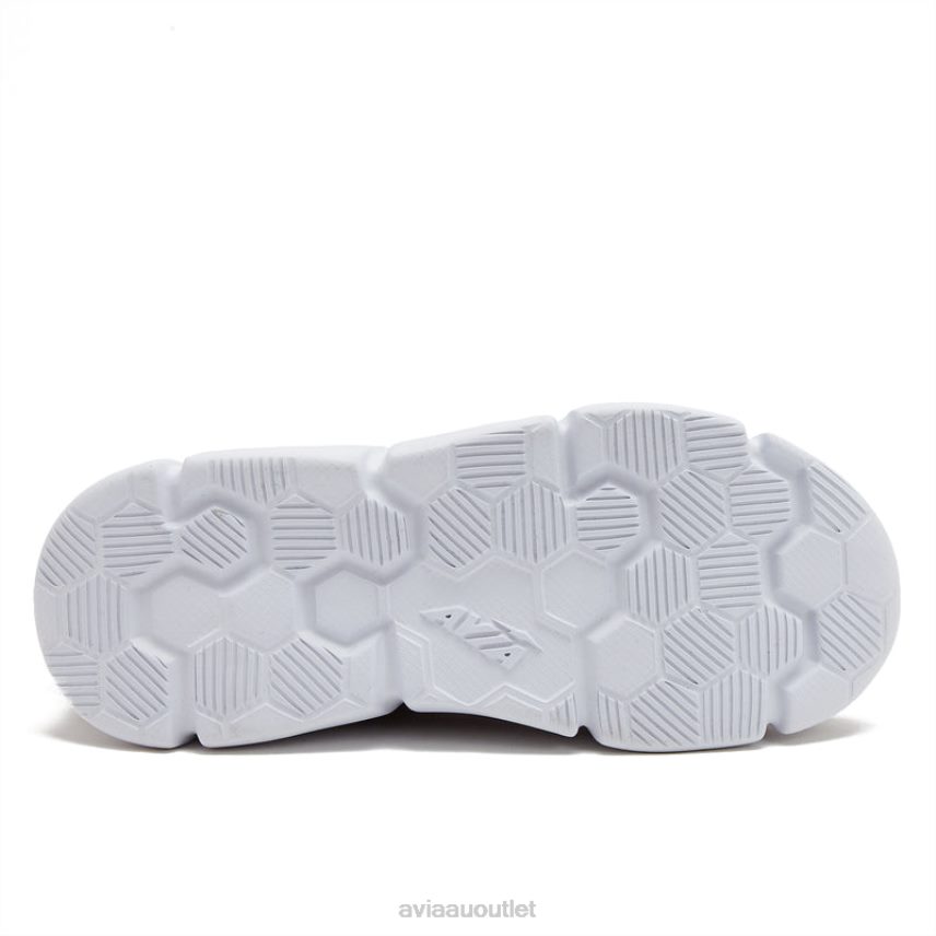 Boy's Avi-Blitz Avia Dark Grey/Black Trim/Red Athletic Sneakers JJ8B0T91