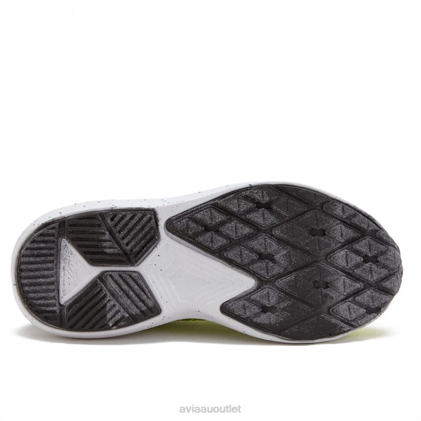 Boy's Avi-Storm Avia Light Green/Black/Aqua Blue Athletic Sneakers JJ8B0T83