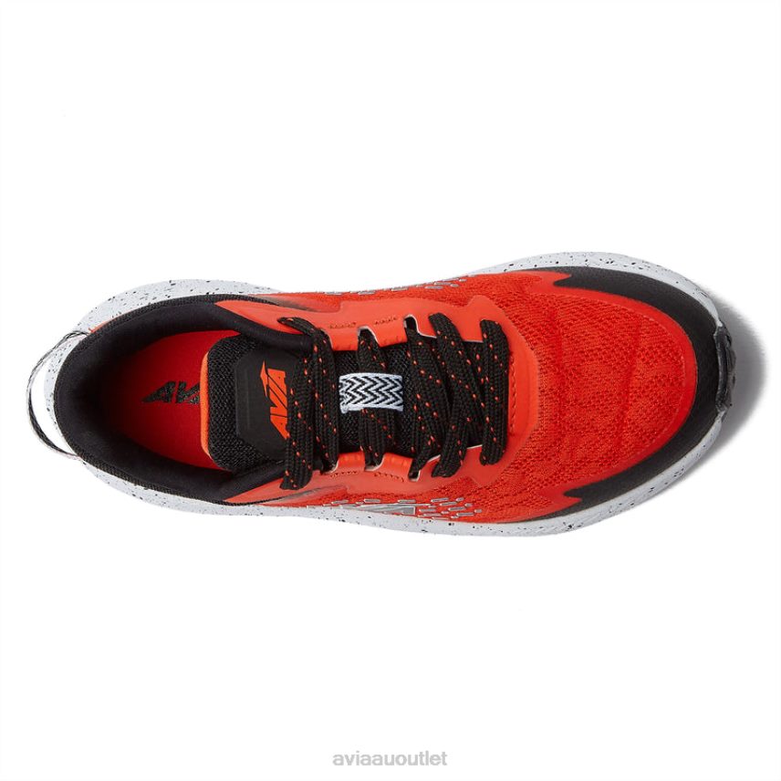 Boy's Avi-Storm Avia Red/Black Athletic Sneakers JJ8B0T81