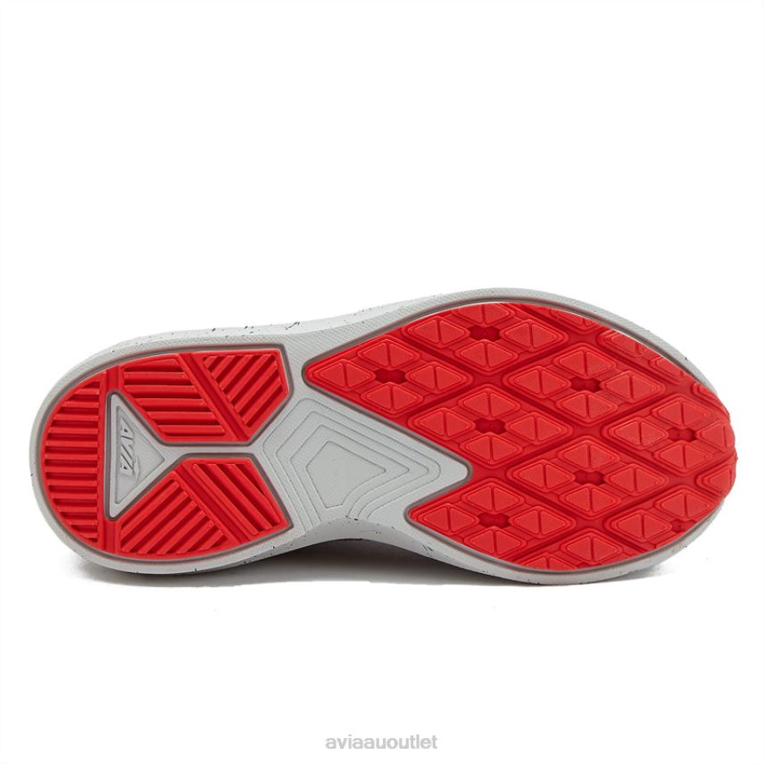 Boy's Avi-Storm Avia Red/Black Athletic Sneakers JJ8B0T81