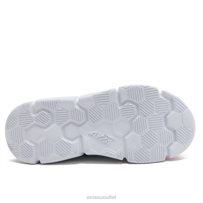 Girls's Avi-Blitz Avia Multicolor/Light Blue/Light Pink Athletic Sneakers JJ8B0T109