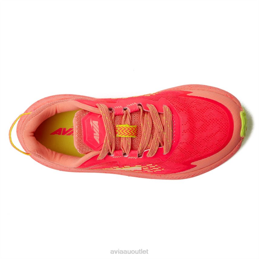 Girls's Avi-Storm Avia Dark Pink/Light Pink/Light Green Athletic Sneakers JJ8B0T92