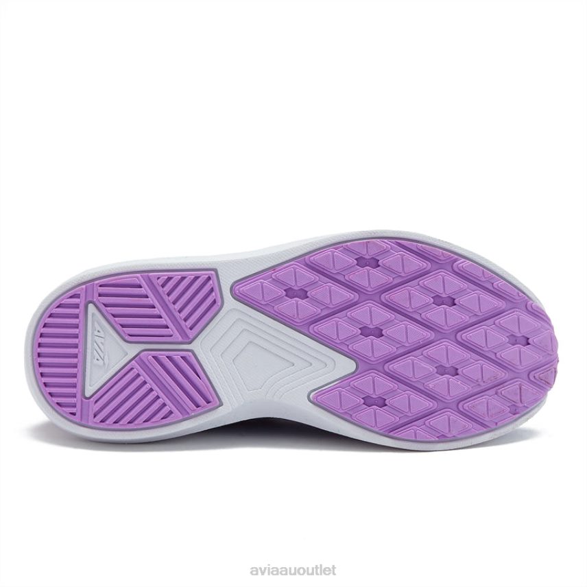 Girls's Avi-Storm Avia Medium Blue/Light Purple/Teal Green Athletic Sneakers JJ8B0T93