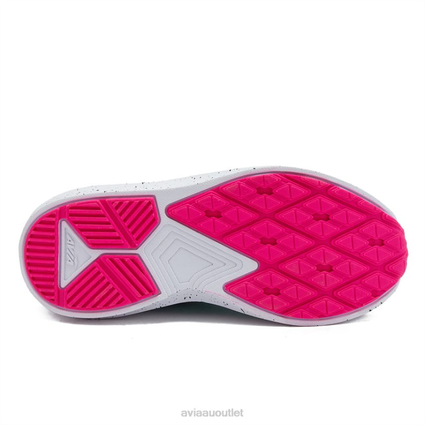 Girls's Avi-Storm Avia Teal Green/Dark Pink Athletic Sneakers JJ8B0T94