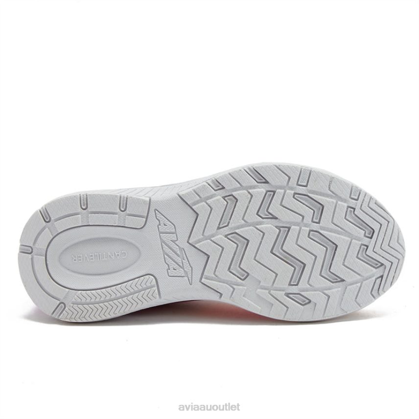 Girls's Avi-Factor 2.0 Avia Multicolor/Light Purple/Dark Pink Slip On Sneakers JJ8B0T100