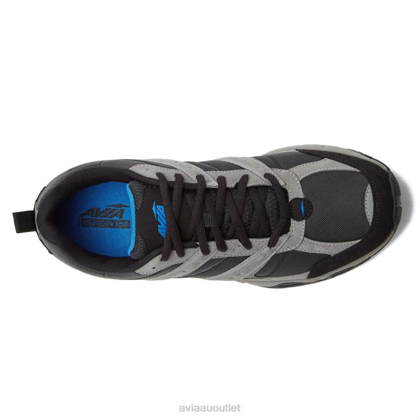 Men's Avi-Verge Avia Grey/Black/Blue Cross Training JJ8B0T61