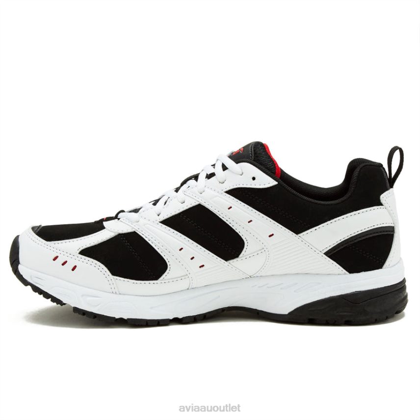 Men's Avi-Verge Avia White/Black/Fire Cross Training JJ8B0T59