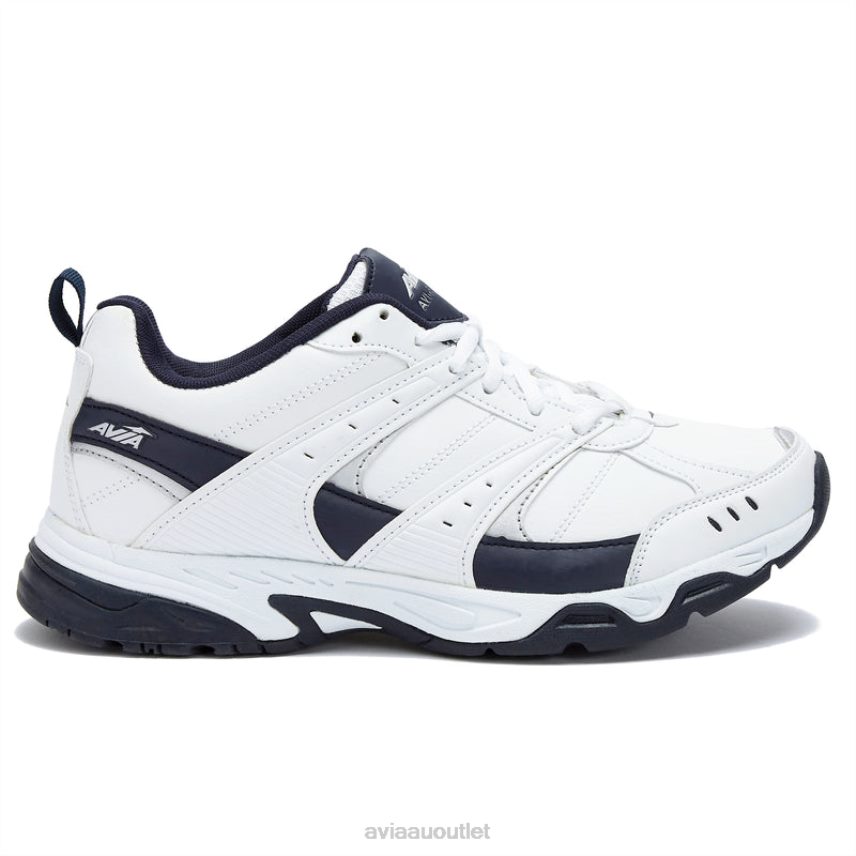 Men's Avi-Verge Avia White/Rich Navy Cross Training JJ8B0T58