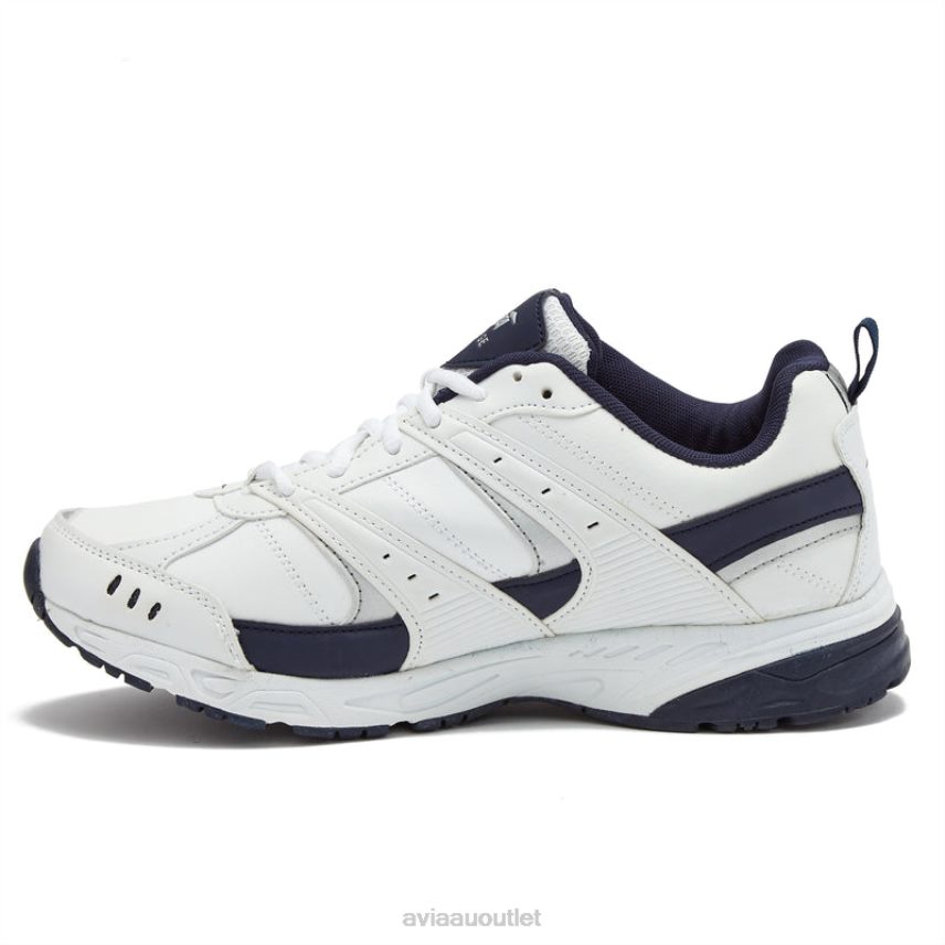 Men's Avi-Verge Avia White/Rich Navy Cross Training JJ8B0T58