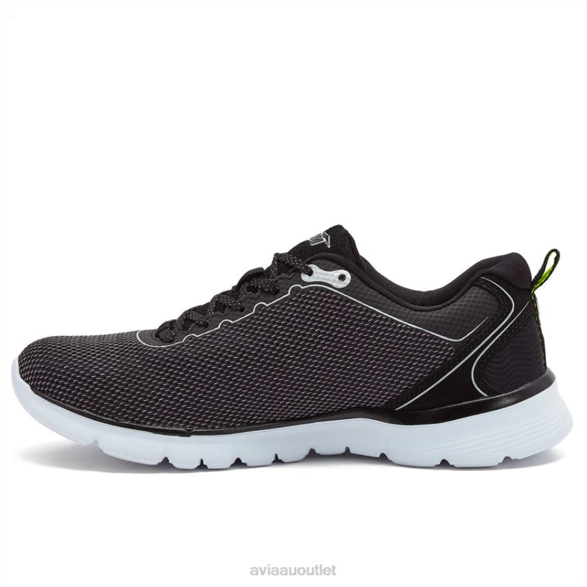 Men's Avi-Factor 2.0 Avia Black/Silver Grey Running JJ8B0T57