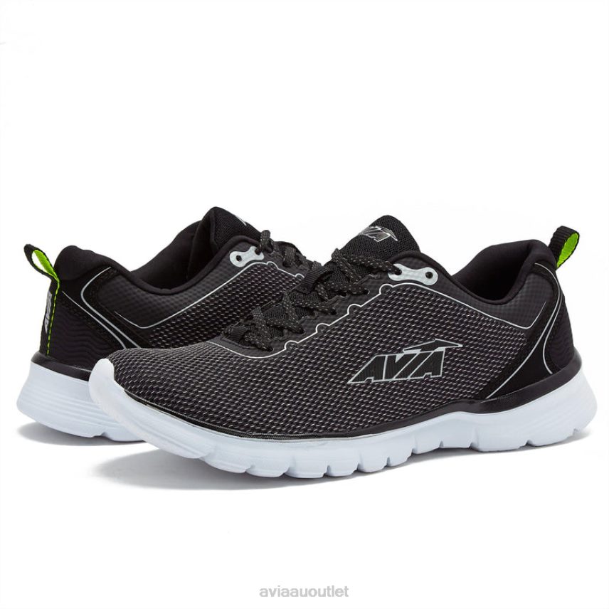 Men's Avi-Factor 2.0 Avia Black/Silver Grey Running JJ8B0T57
