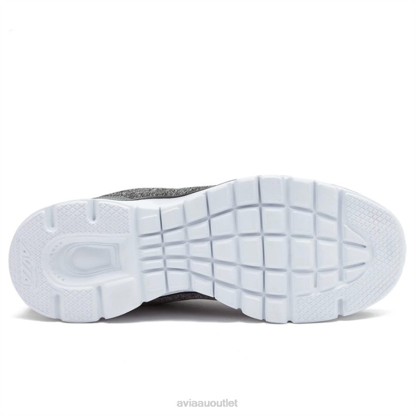 Men's Avi-Factor 2.0 Avia Medium Grey/Black/Yellow Running JJ8B0T56