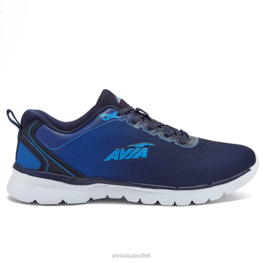 Men's Avi-Factor 2.0 Avia Navy Blue/Medium Blue/Silver Grey Running JJ8B0T55