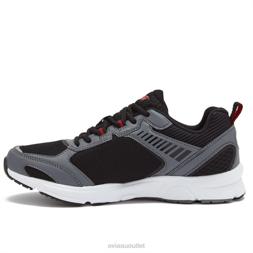 Men's Avi-Forte 2.0 Avia Black/Dark Grey/Red Running JJ8B0T63