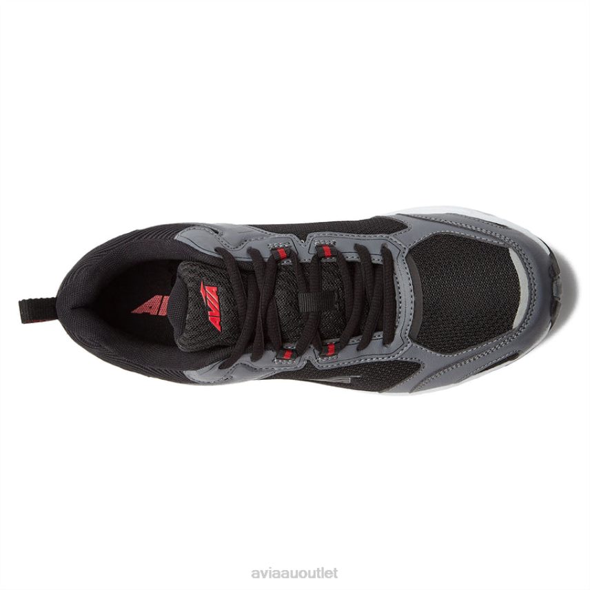Men's Avi-Forte 2.0 Avia Black/Dark Grey/Red Running JJ8B0T63