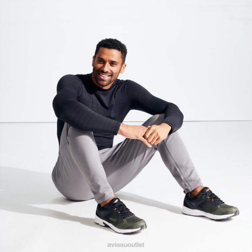 Men's Avi-Forte 2.0 Avia Black/Dark Grey/Red Running JJ8B0T63