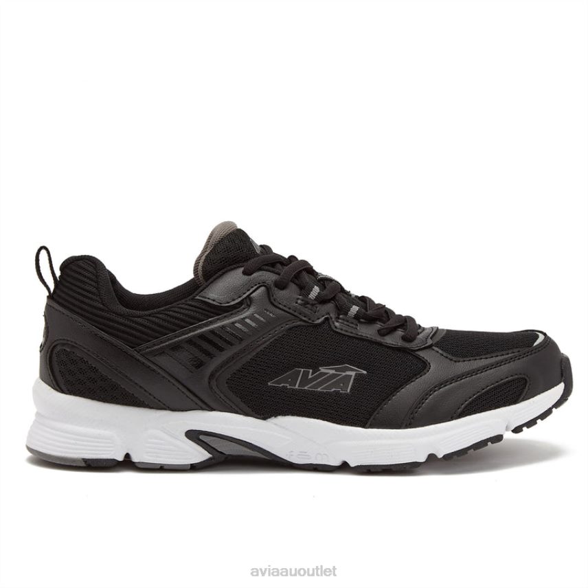 Men's Avi-Forte 2.0 Avia Black/Medium Grey/Silver Grey Running JJ8B0T65