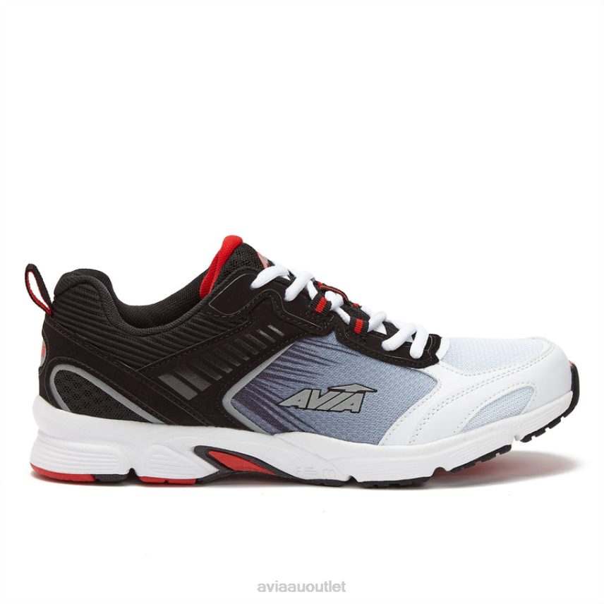 Men's Avi-Forte 2.0 Avia Black/White/Red Running JJ8B0T66