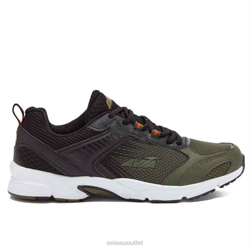 Men's Avi-Forte 2.0 Avia Dark Green/Black/Orange Running JJ8B0T64