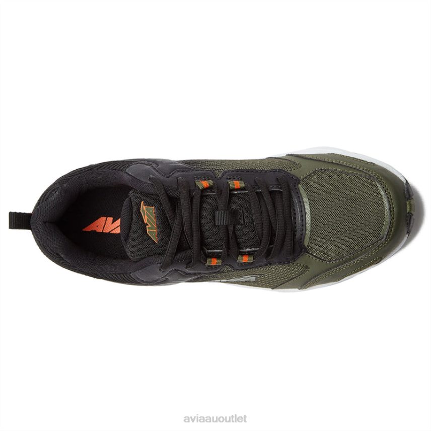 Men's Avi-Forte 2.0 Avia Dark Green/Black/Orange Running JJ8B0T64
