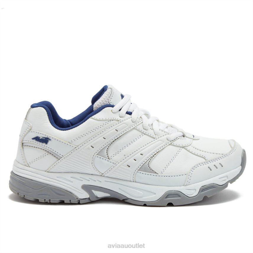 Women's Avi-Verge Avia Bright White/Chrome Grey Cross Training JJ8B0T38