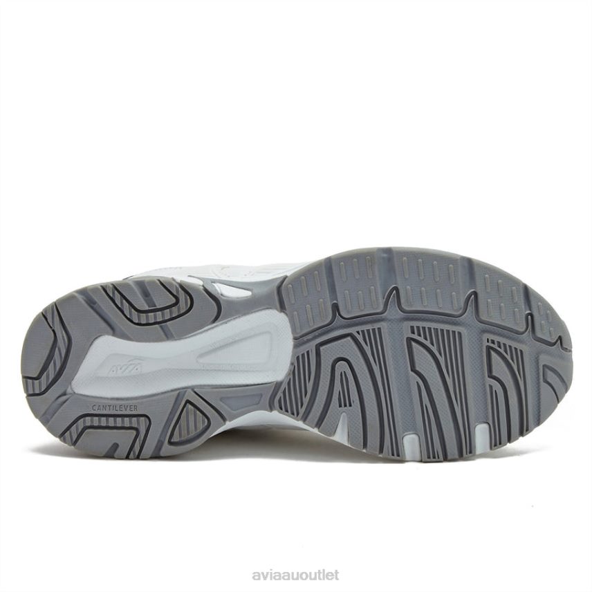 Women's Avi-Verge Avia Bright White/Chrome Grey Cross Training JJ8B0T38