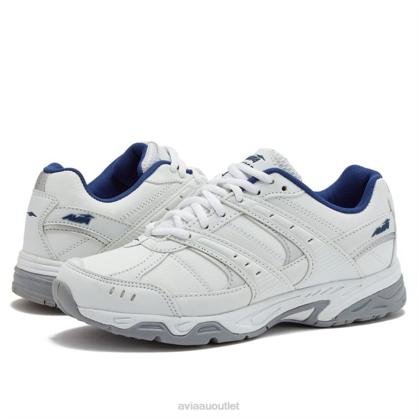 Women's Avi-Verge Avia Bright White/Chrome Grey Cross Training JJ8B0T38