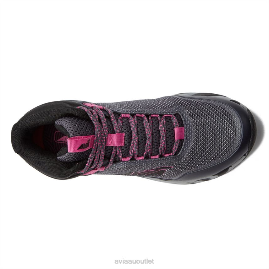 Women's Avi-Grit Avia Dark Grey/Dark Pink/Medium Grey Hiking JJ8B0T3