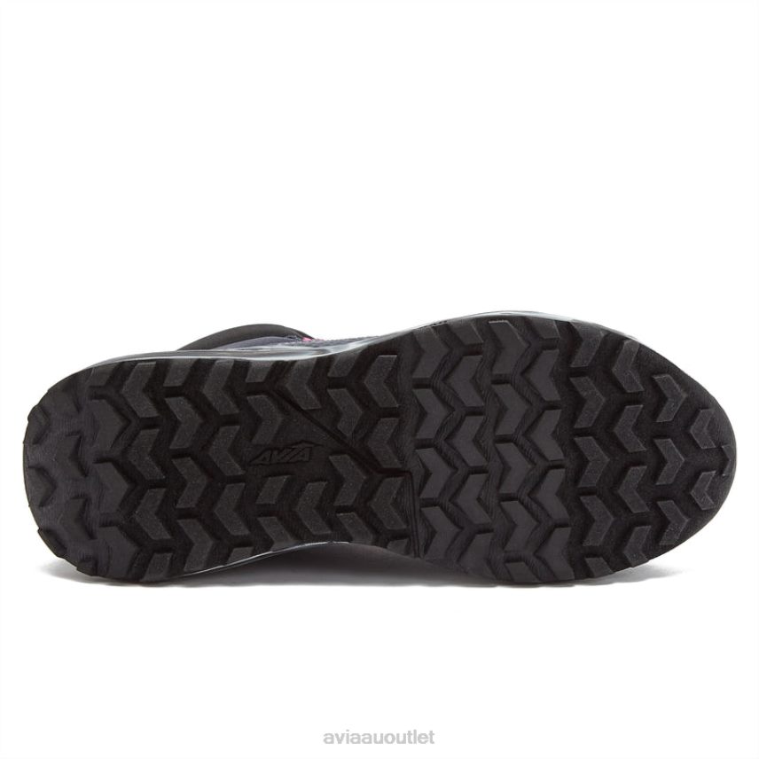 Women's Avi-Grit Avia Dark Grey/Dark Pink/Medium Grey Hiking JJ8B0T3