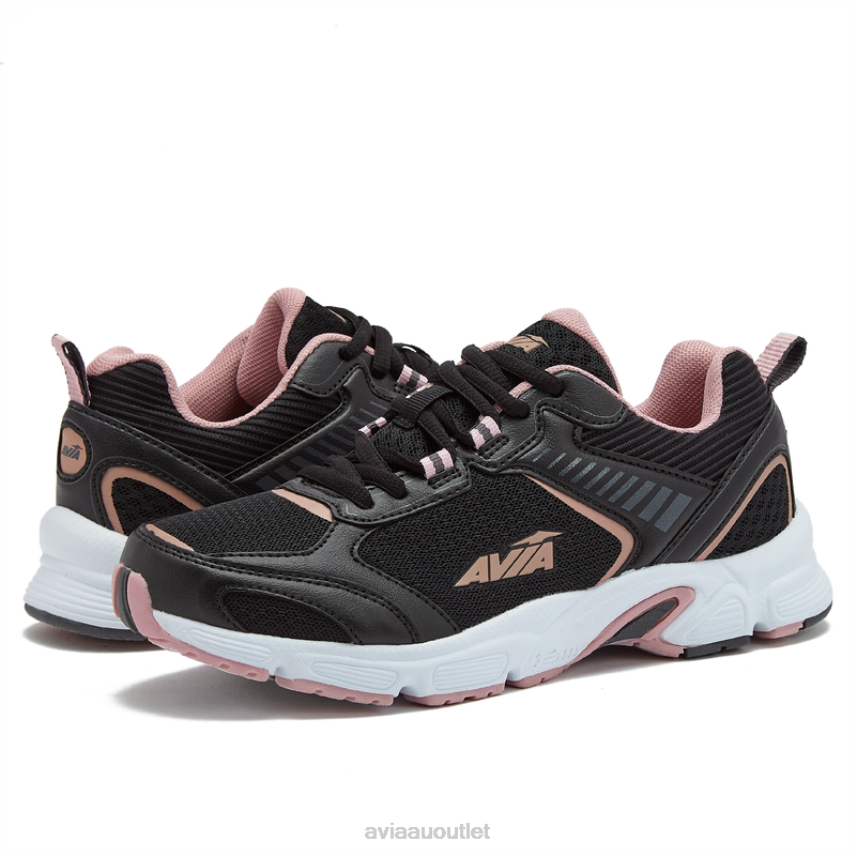 Women's Avi-Forte 2.0 Avia Black/Dark Grey/Light Pink Running JJ8B0T15