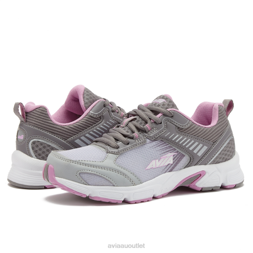 Women's Avi-Forte 2.0 Avia Silver Grey/Medium Grey/Light Purple Running JJ8B0T14