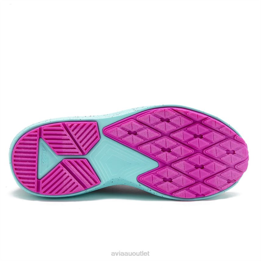 Women's Avi-Storm Avia Black/Teal Green/Dark Purple Running JJ8B0T25