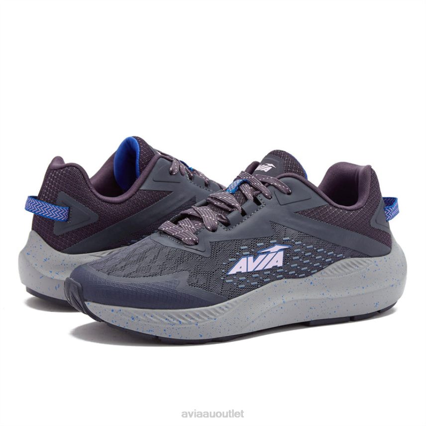 Women's Avi-Storm Avia Dark Grey/Navy Blue Running JJ8B0T27