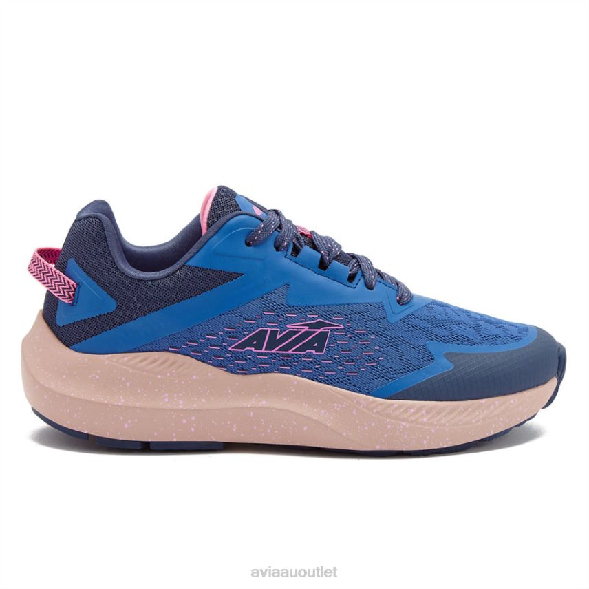 Women's Avi-Storm Avia Navy Blue/Medium Blue/Dark Pink Running JJ8B0T26