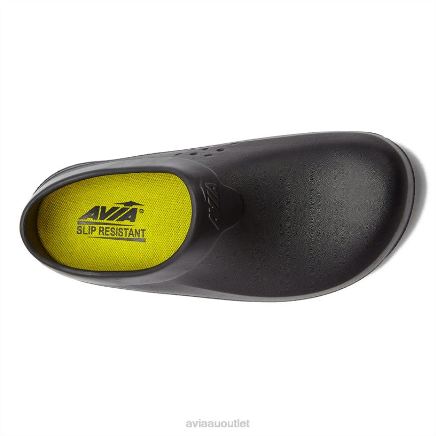 Women's Avi-Flame SR Avia Black Slip Resistant JJ8B0T42