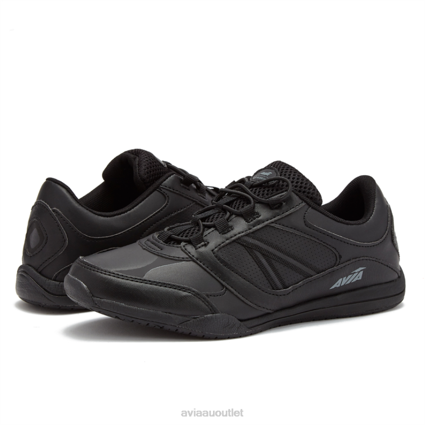 Women's Avi-Focus Avia Penguin Grey/Steel Grey/Black Slip Resistant JJ8B0T36