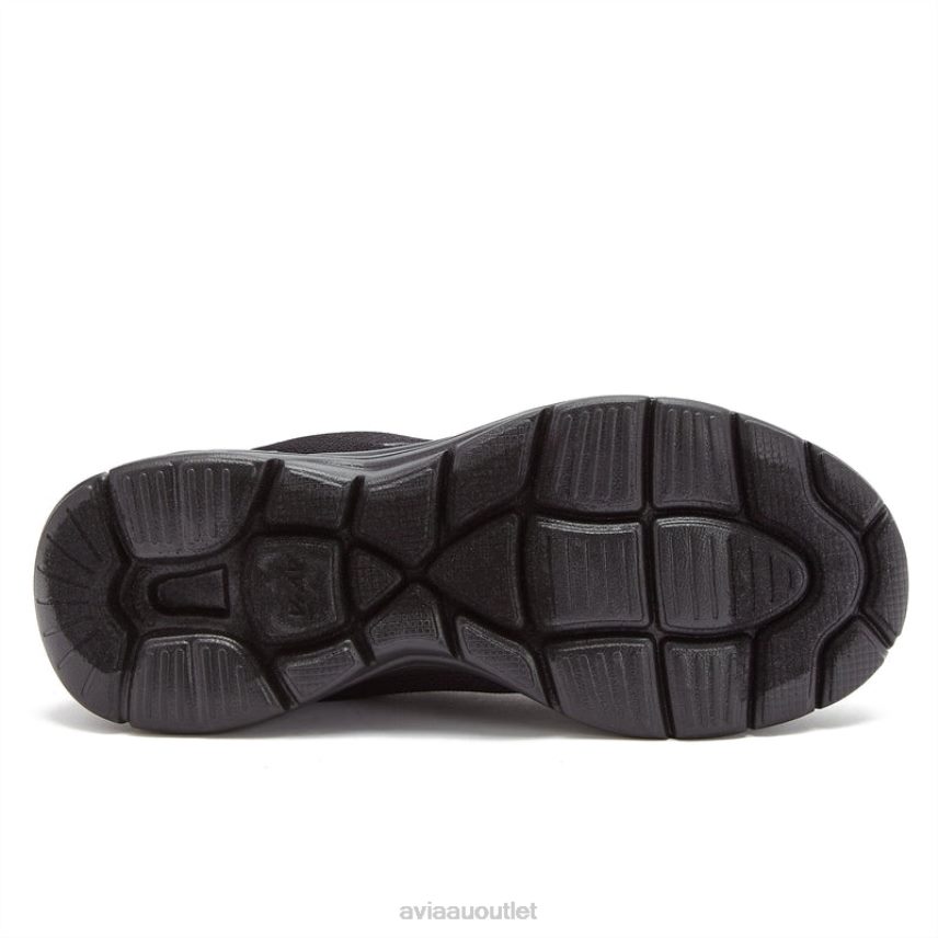 Women's Avi-Junction Avia Black/Dark Grey/Silver Grey Sneakers JJ8B0T18