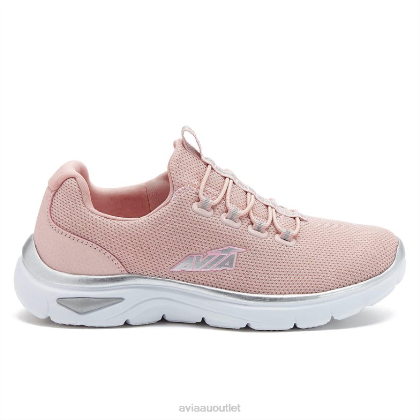 Women's Avi-Junction Avia Light Pink/Silver Grey/White Sneakers JJ8B0T19