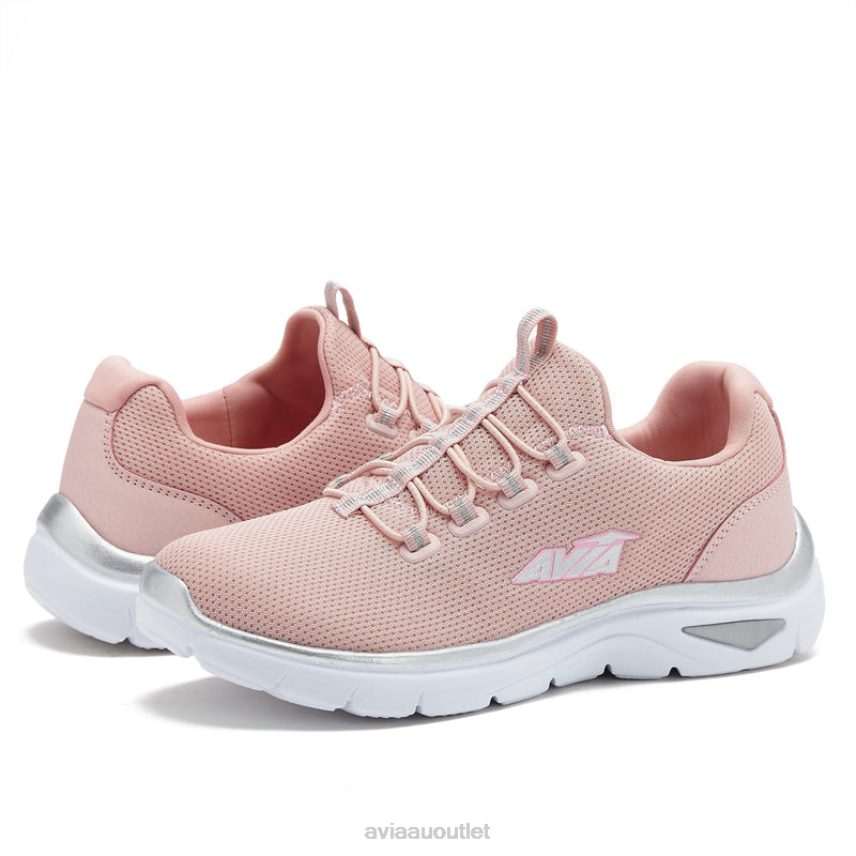 Women's Avi-Junction Avia Light Pink/Silver Grey/White Sneakers JJ8B0T19