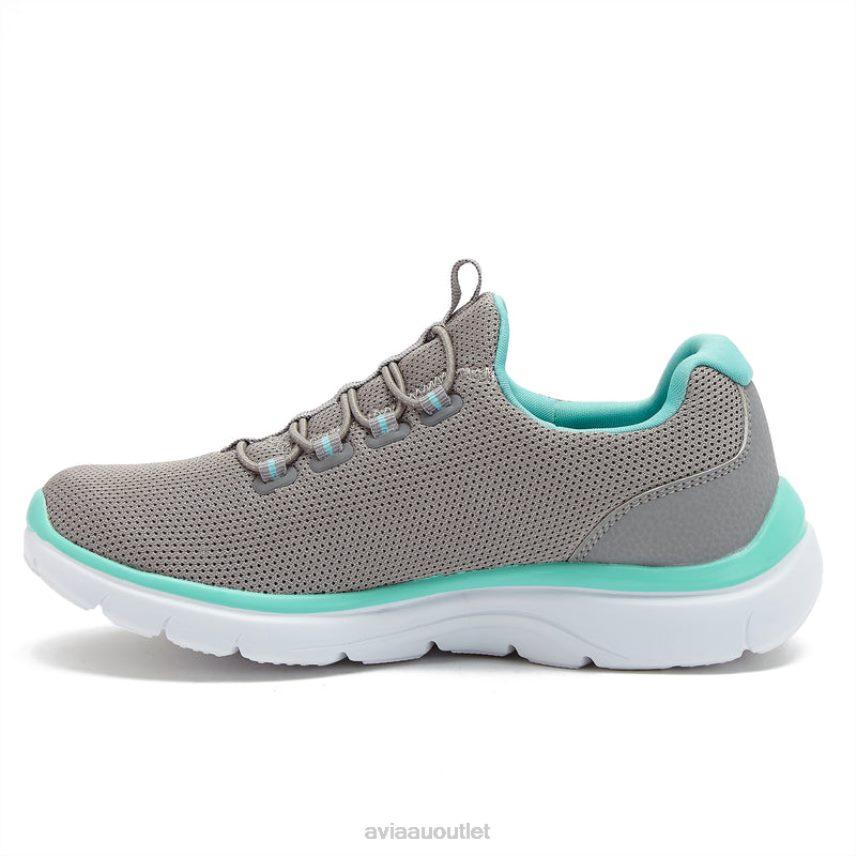 Women's Avi-Junction Avia Medium Grey/Light Blue/Silver Grey Sneakers JJ8B0T17