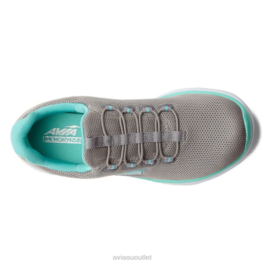 Women's Avi-Junction Avia Medium Grey/Light Blue/Silver Grey Sneakers JJ8B0T17