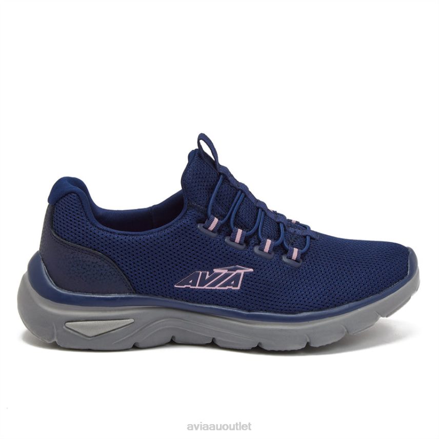 Women's Avi-Junction Avia Navy Blue/Light Pink/Medium Grey Sneakers JJ8B0T22