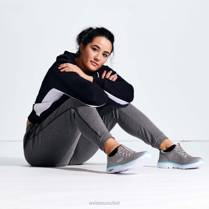 Women's Avi-Junction Avia Tan/Silver Grey Sneakers JJ8B0T16