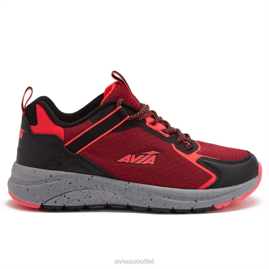 Women's Avi-Canyon Avia Red/Black/Dark Pink Trail & Walking JJ8B0T8