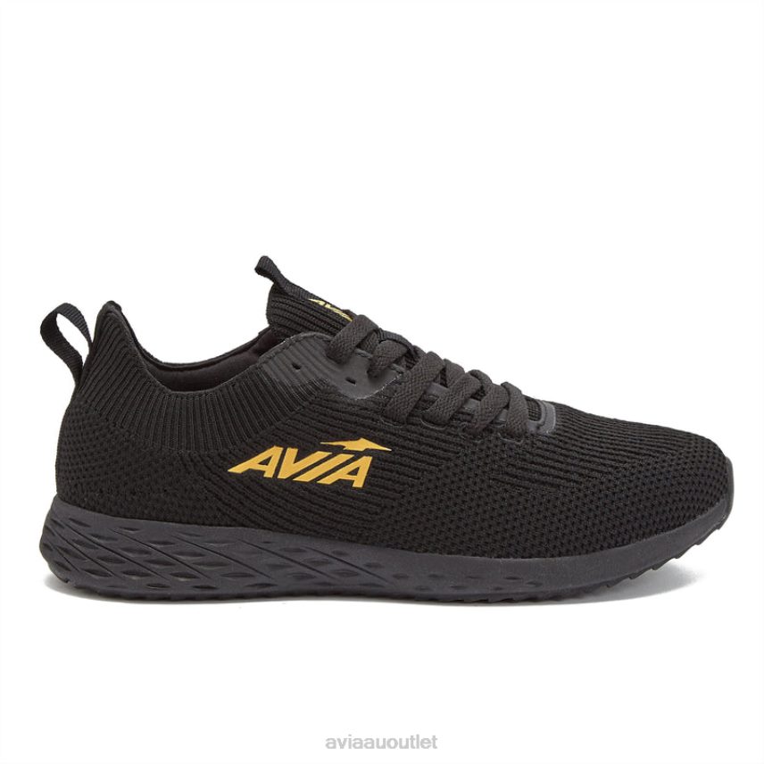Women's Avi-Helix Avia Black/Yellow Trail & Walking JJ8B0T30