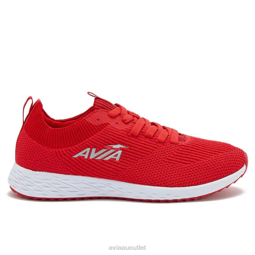 Women's Avi-Helix Avia Red/Silver Grey Trail & Walking JJ8B0T28