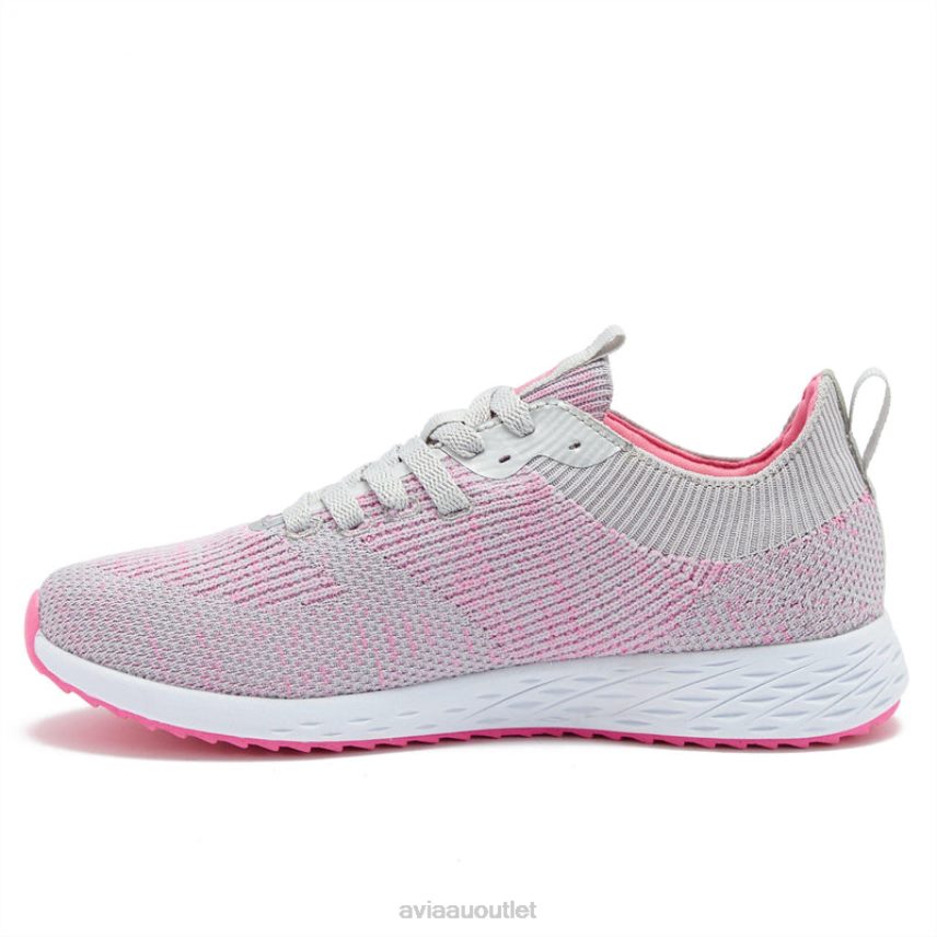 Women's Avi-Helix Avia Silver Grey/Dark Pink Trail & Walking JJ8B0T29